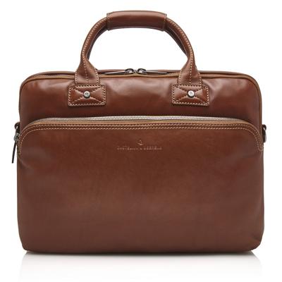 Castelijn & Beerens Firenze Business Laptop Bag 15.6" + Tablet RFID-Brown