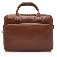 Castelijn & Beerens Firenze Business Laptop Bag 15.6" + Tablet RFID-Brown - thumbnail