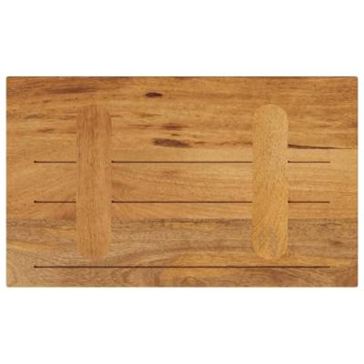 Tafelblad rechthoekig 60x20x2,5 cm massief mangohout Tafelblad rechthoekig 60x20x2,5 cm massief mangohout