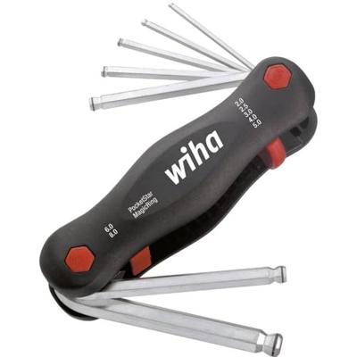 Wiha Inbus Haakse schroevendraaierset 2 mm, 2.5 mm, 3 mm, 4 mm, 5 mm, 6 mm, 8 mm 7-delig Wiha Inbus Haakse schroevendraaierset 2 mm, 2.5 mm, 3 mm, 4 mm, 5 mm, 6 mm, 8 mm 7-delig