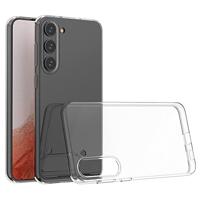 Lunso - Samsung Galaxy S23 Plus - TPU Backcover hoes - Transparant - thumbnail
