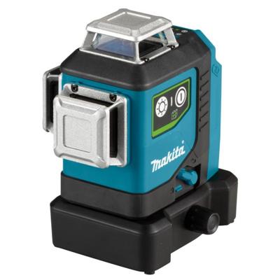 Makita sk700gd | 12 v max | kruislijn laser groen | 3x 360° | body | zonder accu's en lader - sk700gd
