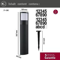 Paulmann 94515 Padea Staande LED-tuinlamp LED 8.5 W Antraciet - thumbnail