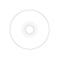 Mini CD-R 200MB|22min 24x schrijfsnelheid, volledig bedrukbaar (inkjetprinter), pak van 50 in folie (krimp) - thumbnail