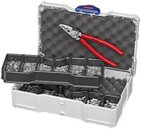 Knipex 97 90 05 97 90 05 Krimptang Adereindhulzen 0.25 tot 16 mm² Incl. Tanos mini-systainer, Incl. assortiment adereindhulzen - thumbnail