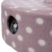 TRIXIE JUNIOR KRABPAAL FLEECE LILA 26X26X47 CM - thumbnail