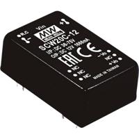 MEAN WELL SCW20B-15 DC/DC-convertermodule 1.333 A 20 W Aantal uitgangen: 1 x Inhoud 1 stuk(s) - thumbnail