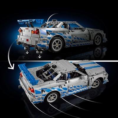 LEGO technic 42210 2 fast 2 furious nissan skyline gt-r (r34) auto