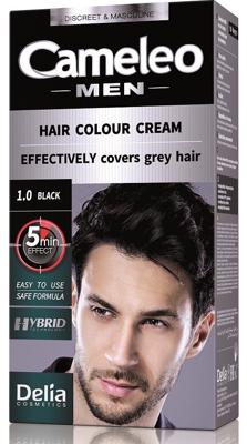 Cameleo Men Hair Color Cream 1.0 Black
