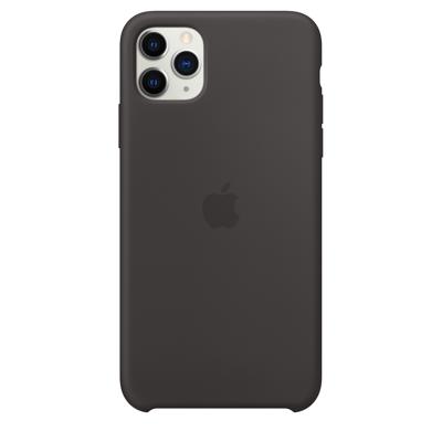 Apple silicone case iPhone 11 Pro Max black