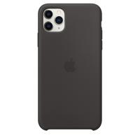 Apple silicone case iPhone 11 Pro Max black - thumbnail