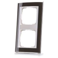 Gira Event Clear Bruin / Zuiverwit 2-voudig