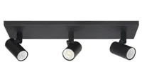 Highlight Spot Picollo 3 lichts L 40 cm incl mini GU10 zwart - thumbnail