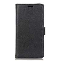 Shop4 - Sony Xperia XZ2 Premium Hoesje - Wallet Case Grain Zwart - thumbnail