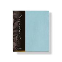Dommelin Dommelin Kussensloop Uni Satijn 300TC 591 Pastelblauw 60x70 - thumbnail