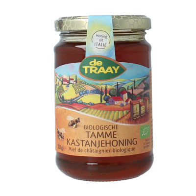 Traay Kastanjehoning tamme bio 350 Gram