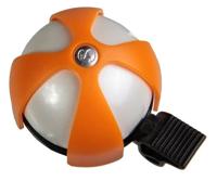 Simson fietsbel sport wit-oranje op kaart - thumbnail