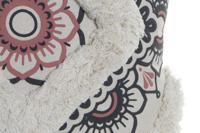 Kussen DKD Home Decor 8424001833795 Wit Zwart Vierkant Koloniaal 45 x 10 x 45 cm - thumbnail