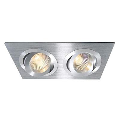 Deko Light Einbauring 175 GU5.3 111821 Plafondinbouwring LED, Halogeen GU5.3, MR16 50 W Zilver
