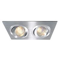 Deko Light Einbauring 175 GU5.3 111821 Plafondinbouwring LED, Halogeen GU5.3, MR16 50 W Zilver - thumbnail