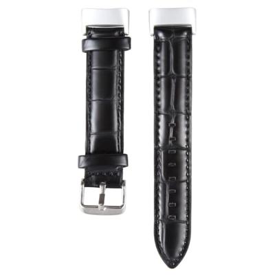 Fitbit Charge 5 & 6 bandje - Echt leer - Zwart (crocodile) Fitbit Charge 5 & 6 bandje - Echt leer - Zwart (crocodile)