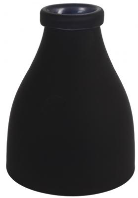 Countryfield vaas missy zwart 19 cm | 6 stuks