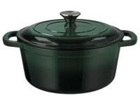 SILVERCREST Gietijzeren pan 26 cm 5,1 L (Groen) - thumbnail