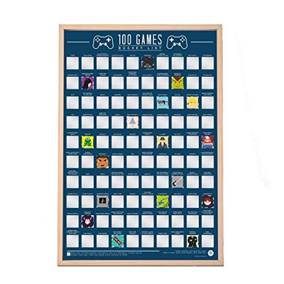 Gift Republic Krasposter - 100 Videogames