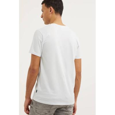 Purewhite T-shirt met logo wit Purewhite T-shirt met logo wit