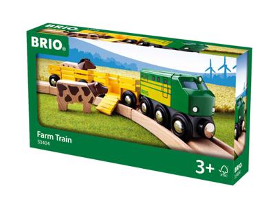BRIO World - 33404 - Farm Animal Train