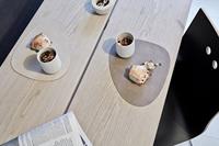 LIND DNA - Dinner Mat Curve - Placemat 37x44cm Nupo Sand - thumbnail