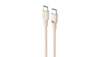 Havit CB6284 - USB Type C naar USB Type C-kabel, 2,0 m (beige) - thumbnail