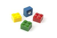 Trendform Magnet Brick - set van 4 verschillende - thumbnail