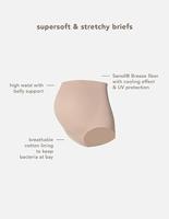 Noppies Nisa Naadloze Sensil Zwangerschapsslip Moonlight - thumbnail