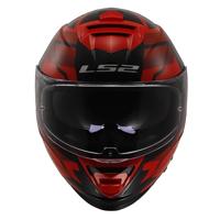LS2 integraalhelm "ff800 storm ii tracker" helmet ff800 storm ii tracker s black/red - thumbnail
