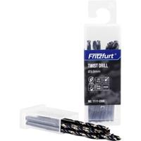 FRITZFURT 1111-3300 HSS-G Metaal-spiraalboor 10-delig 3 mm Gezamenlijke lengte 61 mm Corrosiebestendig DIN 338 Cilinderschacht 10 stuk(s) - thumbnail