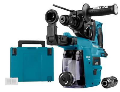 Makita DHR243ZJW 18V Combihamer Body in Mbox met Stofafzuiging