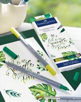 Faber Castell FC-164517 Duo Aquarelmarker Goldfaber Jungle 6 Stuks - thumbnail