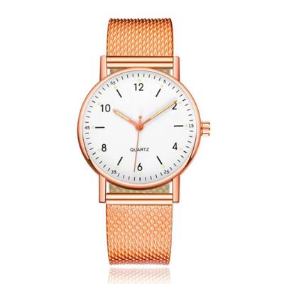LGT JWLS Dameshorloge met Fluorescerende Wijzers en Uuraanduiding Rose Wit LGT JWLS Dameshorloge met Fluorescerende Wijzers en Uuraanduiding Rose Wit