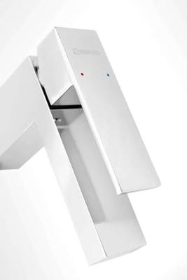 Wastafelmengkraan Sapho Latus 1-hendel Recht 13.7 cm Chroom