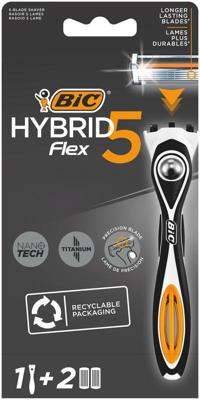 Bic Hybrid Flex5 Scheermes Set