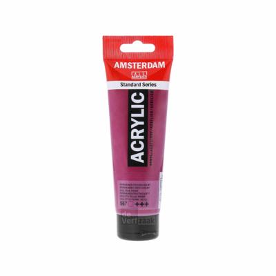 Royal Talens Amsterdam Acrylverf 120 ml - Permanentrood Violet 567