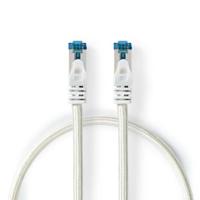 Nedis CAT6a netwerkkabel | S/FTP | RJ45 Male | RJ45 Male | 3.00 m | Snagless | Rond | Gevlochten / PVC | Zilver | Cover Window Box - CCTB85321AL30 - thumbnail