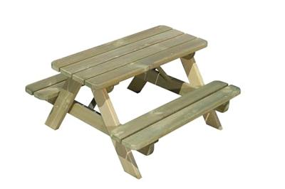 Luxe kinderpicknicktafel geimpregneerd