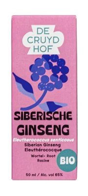 Biologische Siberische ginseng - 50 ml