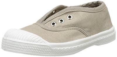Katoenen tennisschoenen voor kinderen met vetersluiting Elly BENSIMON® beige