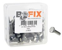 Bofix fixx-meer zeskant bouten m6x20 50 stuks, rvs - thumbnail