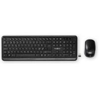 Muis en Toetsenbord - Set | Draadloos | Muis- en toetsenbordverbinding: USB | 800 / 1200 / 1600 dpi | Instelbare DPI | QWERTY | Scandinavisch - thumbnail