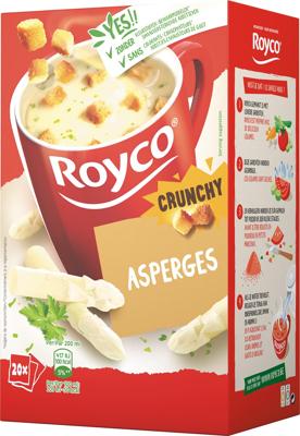 Soep royco crunchy asperges 20 zakjes