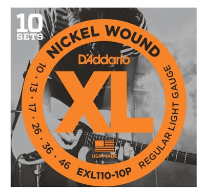 D&apos;Addario EXL110 10-PACK